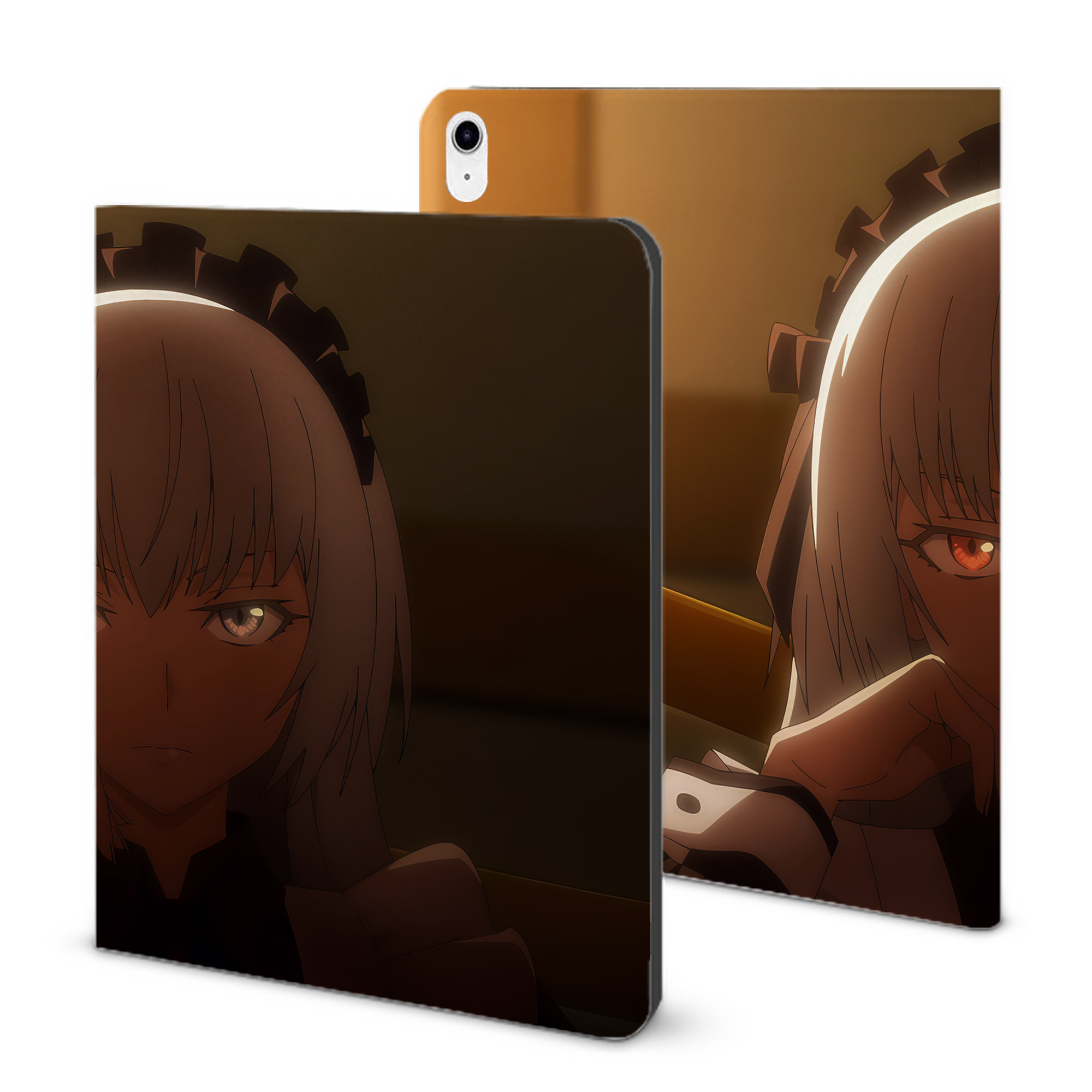 （画像用） 転スラ Regarding Reincarnated to Slime IPad ケース ブック型 PUレザー TPU 耐衝撃 軽量 薄型 ペン収納なし 全面保護 IPad 各モデル対応